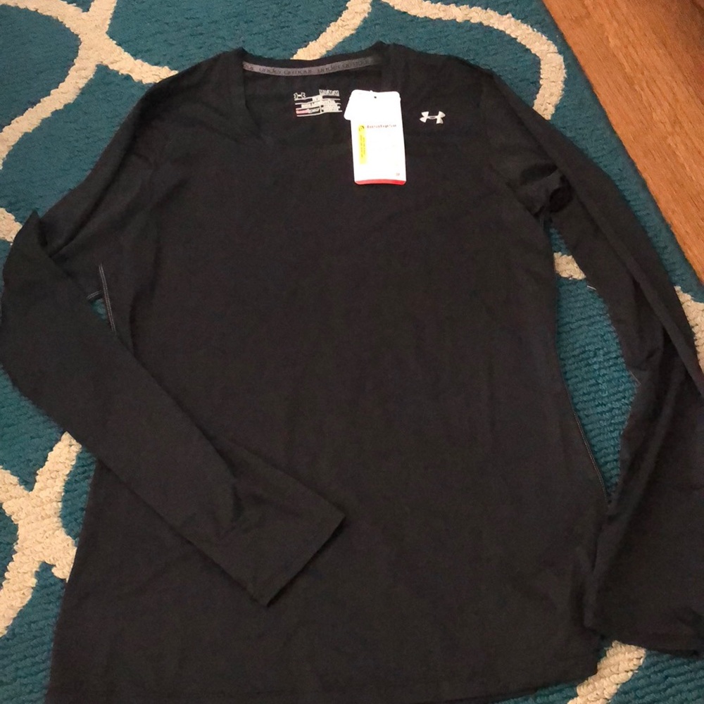 Brand new under Armour long sleeve black top